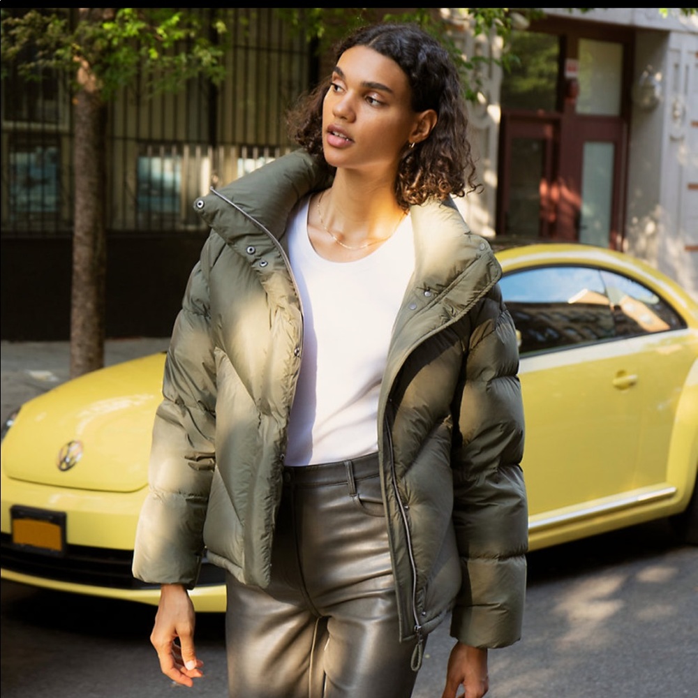 Aritzia Wilfred Cloud Puff Jacket Small